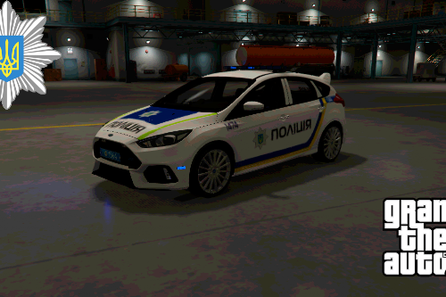 Ukrainian Police Ford Focus RS 